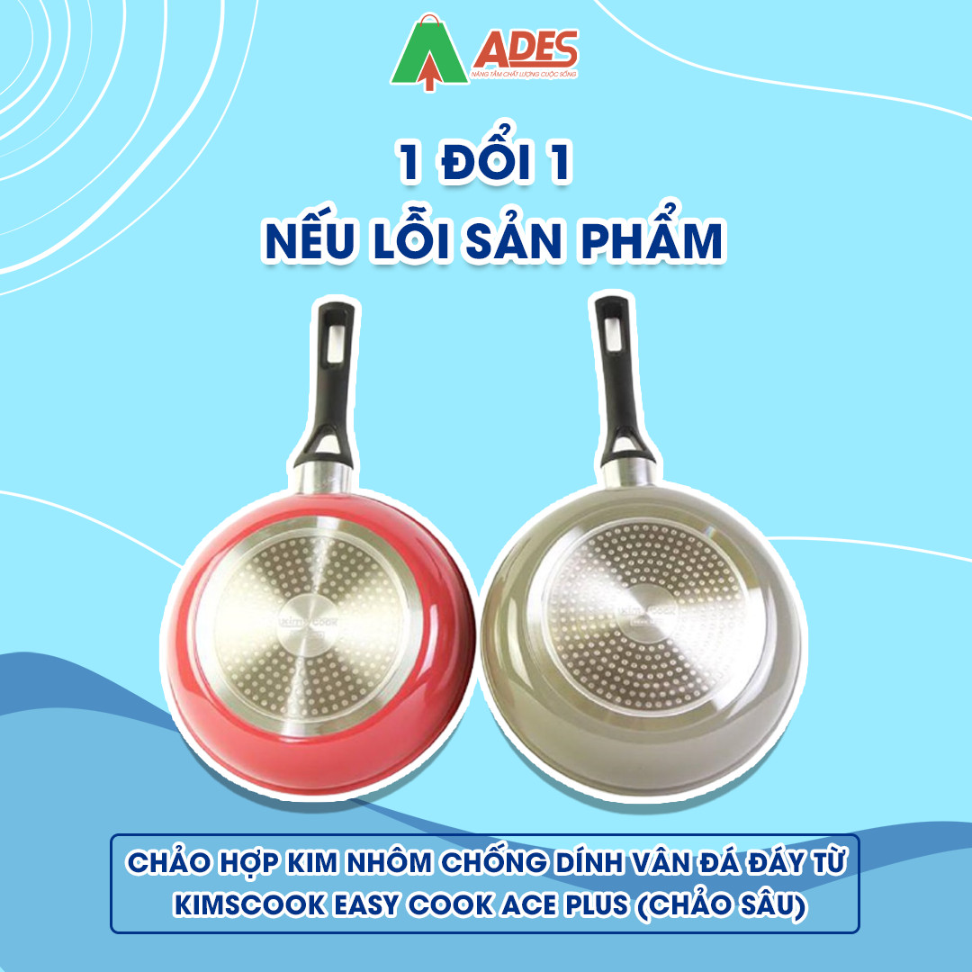 Chao sau KimsCook Easy Cook ACE Plus co lop chong dinh cao cap